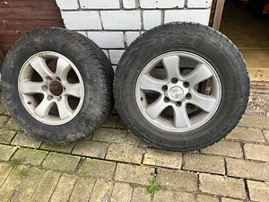 265/65R17 диски и зимние шины для Toyota LC120