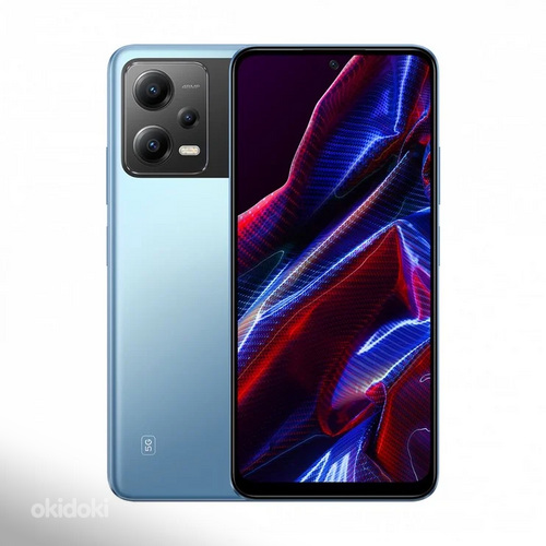 Xiaomi Poco X5 5G 128g/6gb, sinine pakend,lisad