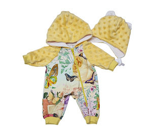 Baby Born nukule (43cm) kombekas ja müts. UUS! Käsitöö