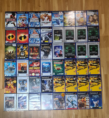 PS2 / Playstation 2 mängude kollektsioon- 160tk