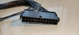 ATX 30cm 24 Pin Dual PSU Power Supply Extension Cable (2 foto / 6)