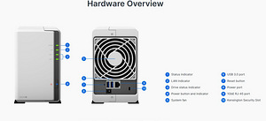 Synology DS220j NAS 2-bay (7 foto / 7)