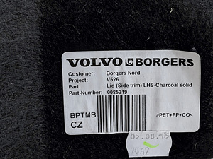 OEM Volvo XC90 (2015-...) pagasiruumi aku kate / trim (5 foto / 5)