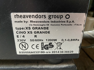 Kohvimasin Cino XS Grande (2 foto / 3)
