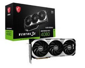 Msi RTX 4080 Ventus 3X OC 16gb, tsek ja garantii (1 foto / 1)