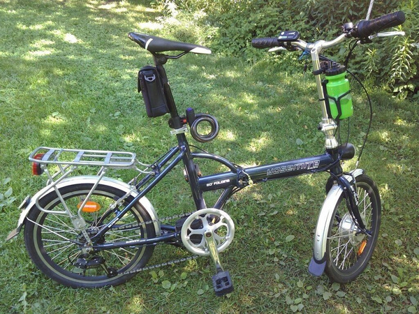 SUUREPÄRANE KOKKUPANDAV JALGRATAS 20" , 7 KIIRUST