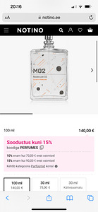 Escentric Molecules Molecule 02 EDT, 93 ml (2 foto / 2)