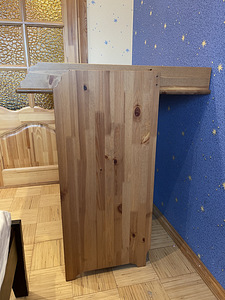 Kummut / mähkimislaud ja võrevoodi IKEA LEKSVIK (2 foto / 6)