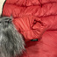 Красный теплый мешок и варежки в коляску (фото #3)