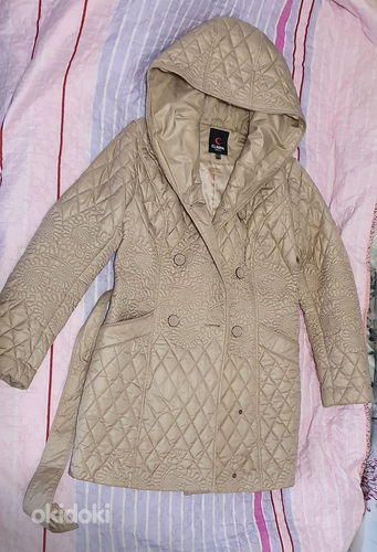 Утепленная длинная куртка k/s, размер M-L (фото #1)