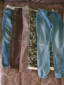 Püksid ja teksased, suurus 146-152, 158-164