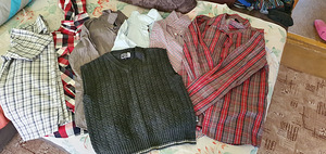 Viisakad riided, suurus 110,122,134,146-152,164,kingad 31,37 (7 foto / 10)