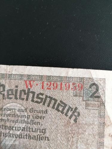 Бумажные деньги Zwei Reischmark (фото #2)