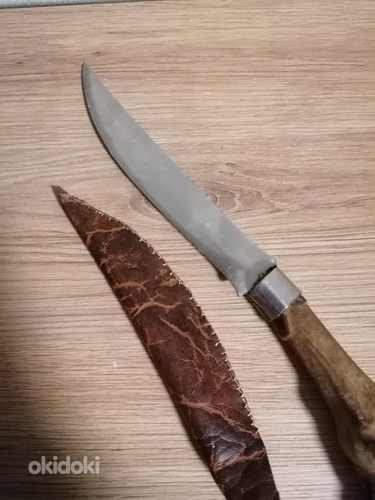 Охотничий нож ручной работы (фото #3)