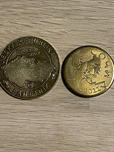 2 Venemaa ja Tšehhi kollektsioneerimismünti (2 foto / 6)