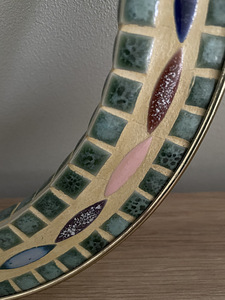 Peegelraam mosaiigiga, vintage. (5 foto / 10)