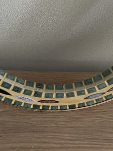 Peegelraam mosaiigiga, vintage. (8 foto / 10)