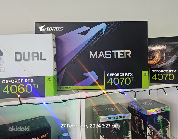 AORUS GeForce RTX™ 4070 Ti MASTER (фото #4)
