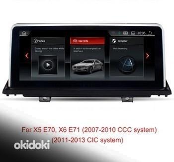 BMW X5 X6 E70 E71 Android GPS Raadio Navi Multimeedia (foto #2)