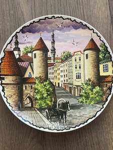 Seinaline taldrik "Vana Tallinn" (1 foto / 2)