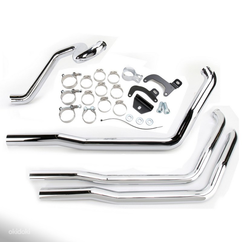 Harley Davidson Vance & Hines Dresser Duals Chrome 16799 Tallinn