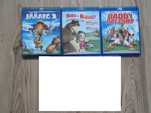 Blu-Ray Dvd filmid