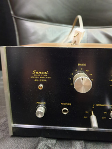 SANSUI AV - 555A стерео амплифиер. (4 фото из 5)