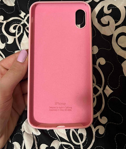 Apple оригинальные чехлы Iphone xr (2 фото из 2)