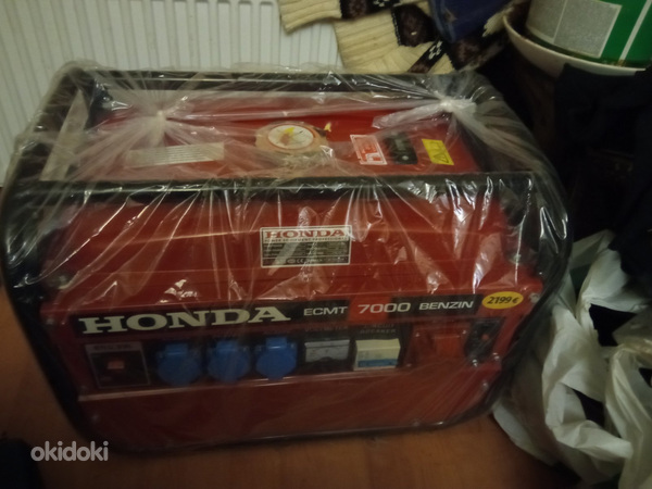 Bensiini generaator Honda ecmt 7000 (foto #1)