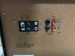 Hi Fi stereo Panasonic SG-D15L + Speakers SB-D15 (4 foto / 4)