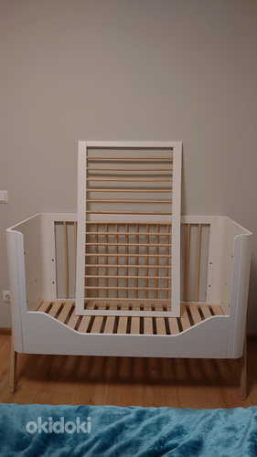 TROLL TORSTEN кроватка 120x60cм White/wax COT-TR0596 (фото #1)