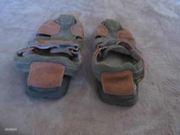 Nahast laste sandaalid jalanumbrile 33 (foto #3)