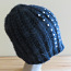 Женская зимняя шапка с жемчужинами (фото #2)