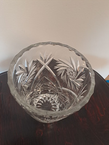 Kristallvaas 20 cm. (2 foto / 3)