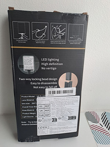 Uus LED-lambiga luup alusel. (2 foto / 2)