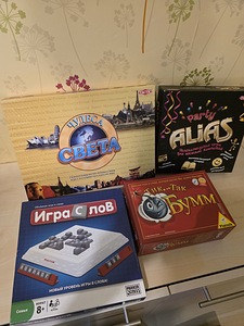 Lauamängud Alias, TikTak Bumm, Maailma imed, Sõnade mäng (1 foto / 1)