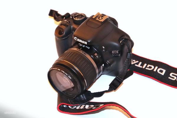 Canon eos 550d peegelkaamera 18-55mm kit (foto #4)