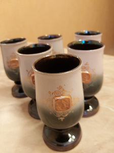 Фужеры керамические для горячего вина