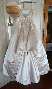 2150 EUR! Cosmobella by Demetrios šikk pulmakleit s.34-36 (5 foto / 10)