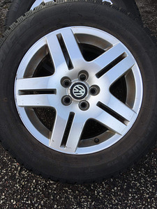 Vw veljed 5x100 koos talverehvidega (2 foto / 5)