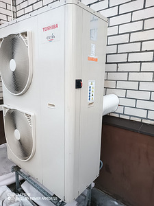 Õhk-Vesi soojuspump Toshiba Estia Monobloc 21kW (7 foto / 7)