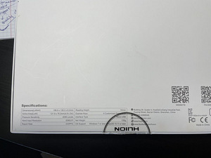 Graafikalaud Huion H430P (3 foto / 6)