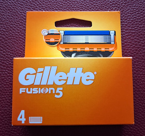 Gillette Fusion 5 лезвий 4шт.Оригинал ! (1 фото из 1)