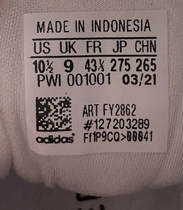 Adidas performance jooksujalatsid, s 43 1/3 (4 foto / 4)