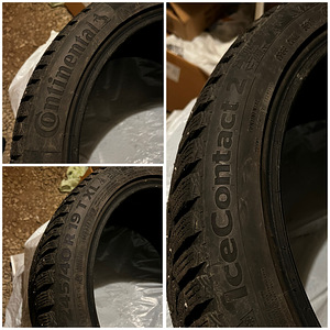 Rehvid Continental 245/40/R19 ja Michelin 255/40/R19 8 mm 4 (2 foto / 5)