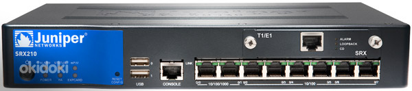 Tulemüür Juniper SRX210HE