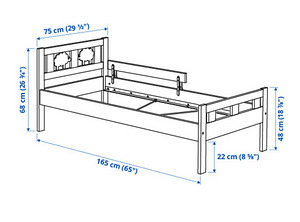 Ikea Kritter laste voodi (2 foto / 4)