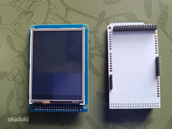 3,2" сенсорный TFT-дисплей + экран Arduino Mega (фото #1)
