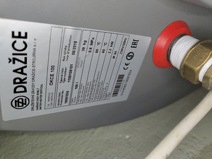 Dražice Hooldusvaba Vertikaalne boiler OKCE 100 l (4 foto / 4)