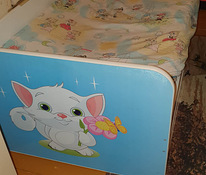 Детская кровать с изображением котенка 85х170